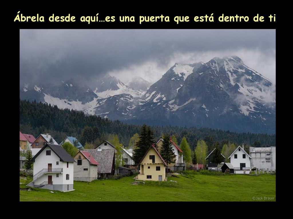 Ábrela desde aquí…es una puerta que está dentro de ti