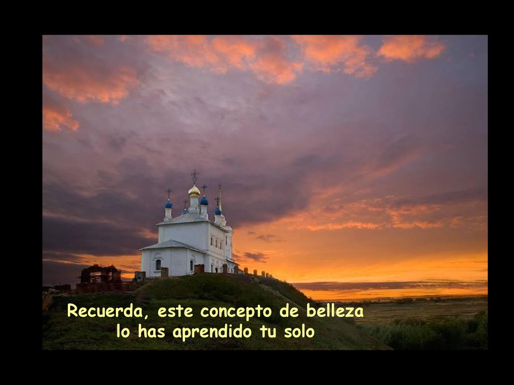 Recuerda, este concepto de belleza lo has aprendido tu solo
