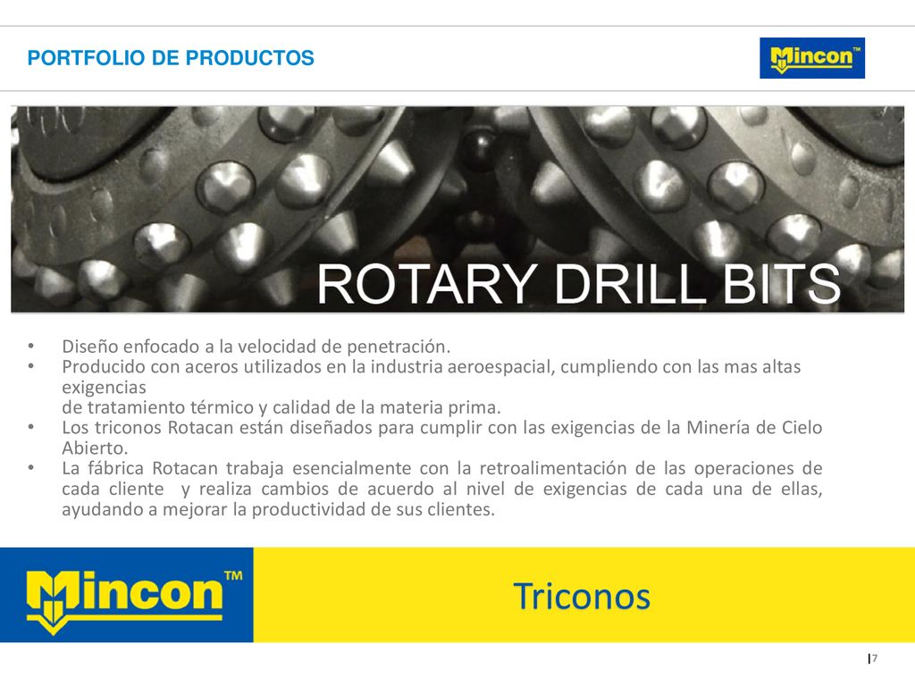 Triconos Portfolio de productos