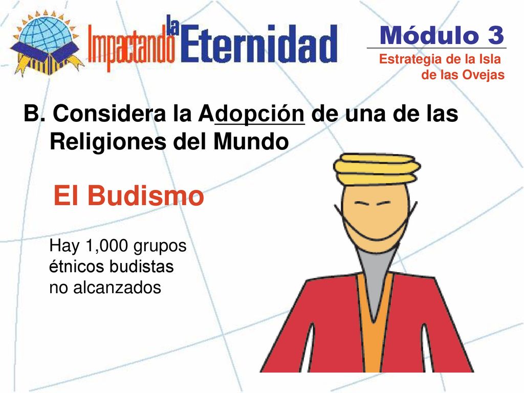 Módulo 3 Estrategia de la Isla. de las Ovejas. B. Considera la Adopción de una de las Religiones del Mundo.