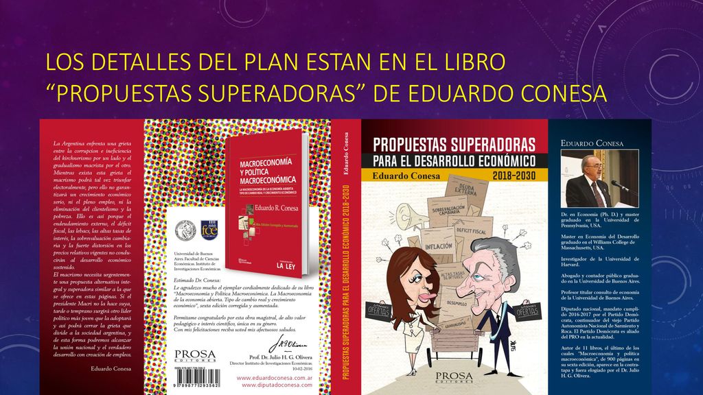 LOS DETALLES DEL PLAN ESTAN EN EL LIBRO PROPUESTAS SUPERADORAS DE EDUARDO CONESA