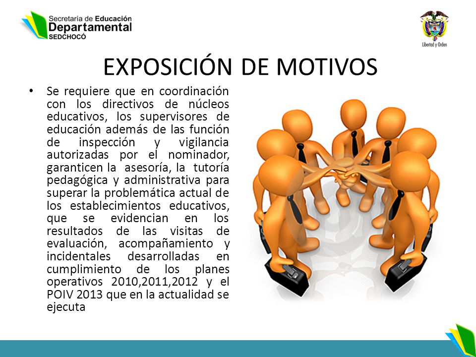 EXPOSICIÓN DE MOTIVOS