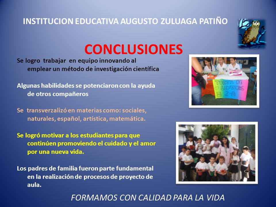 INSTITUCION EDUCATIVA AUGUSTO ZULUAGA PATIÑO