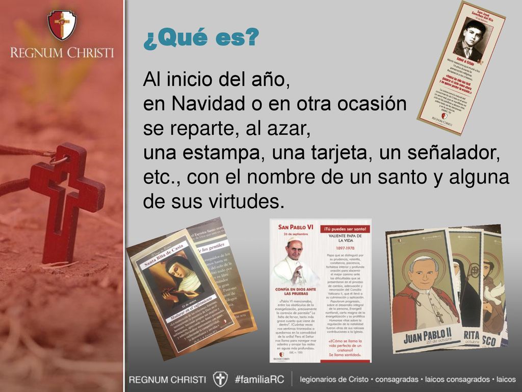 ¿Qué es Al inicio del año, en Navidad o en otra ocasión