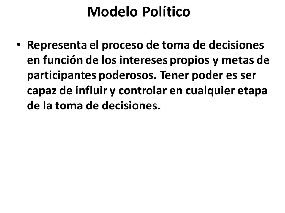 Toma de decisiones gerenciales - ppt descargar