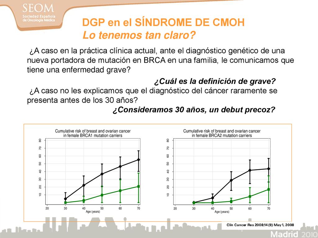 DGP en el SÍNDROME DE CMOH Lo tenemos tan claro