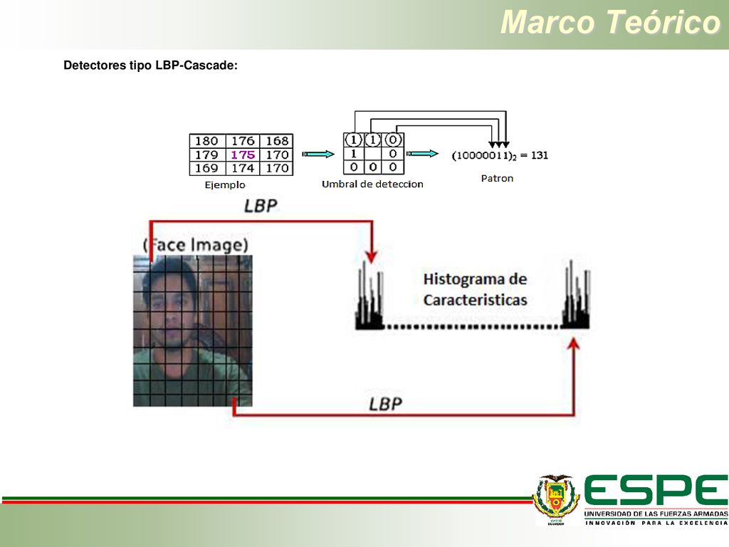 Marco Teórico Detectores tipo LBP-Cascade: