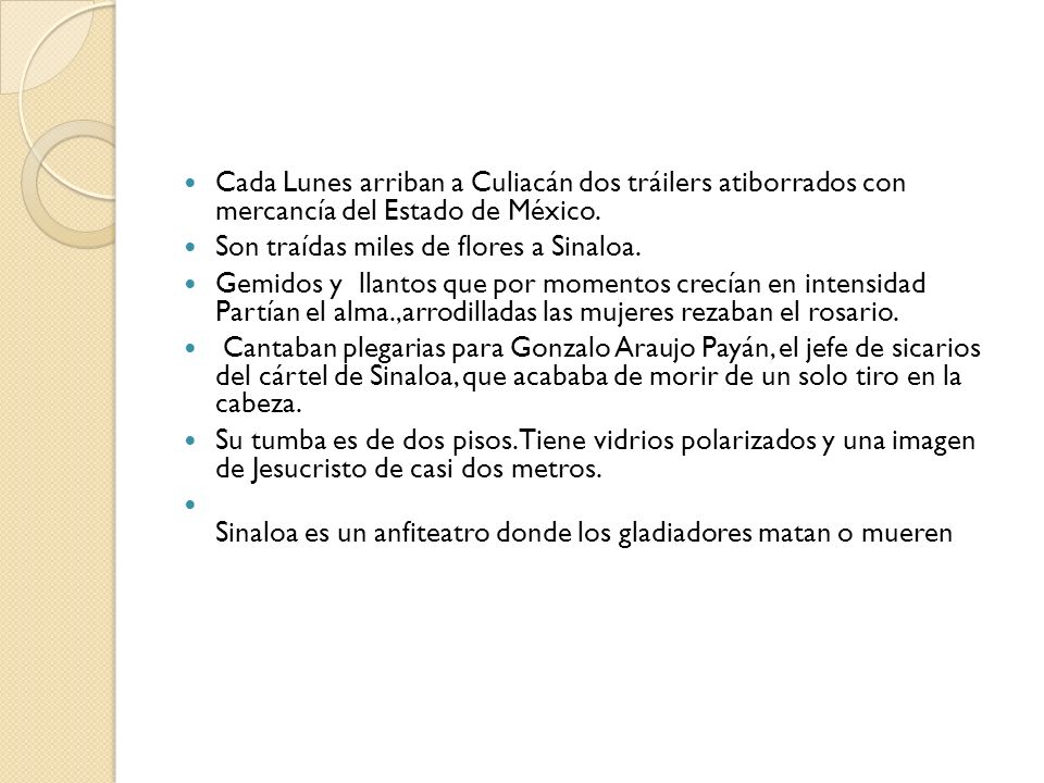 Cada Lunes arriban a Culiacán dos tráilers atiborrados con mercancía del Estado de México.