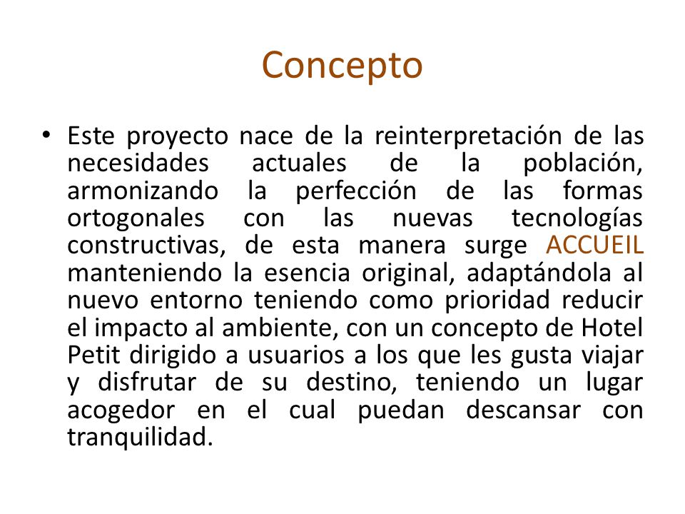 Concepto