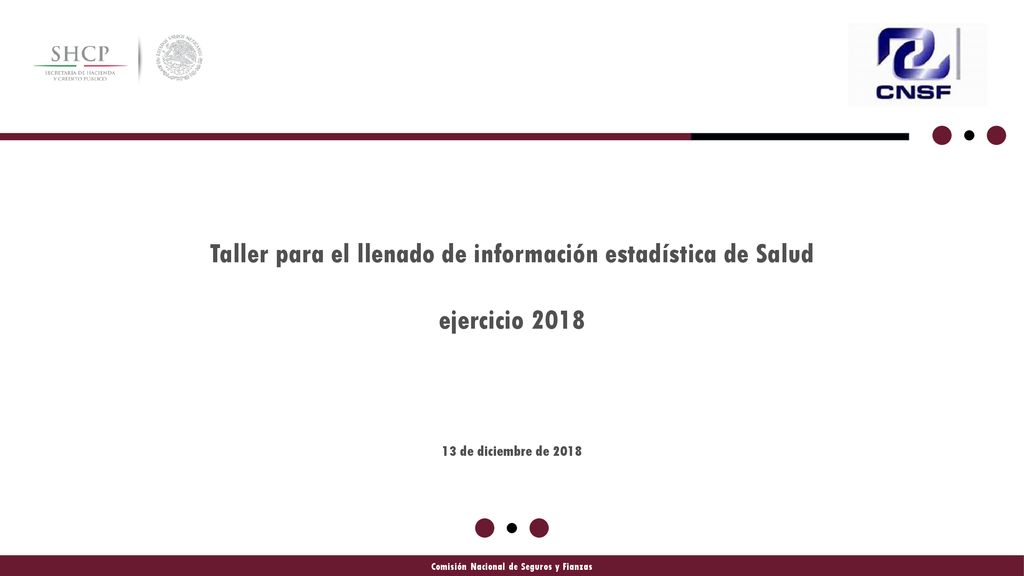 Taller para el llenado de información estadística de Salud