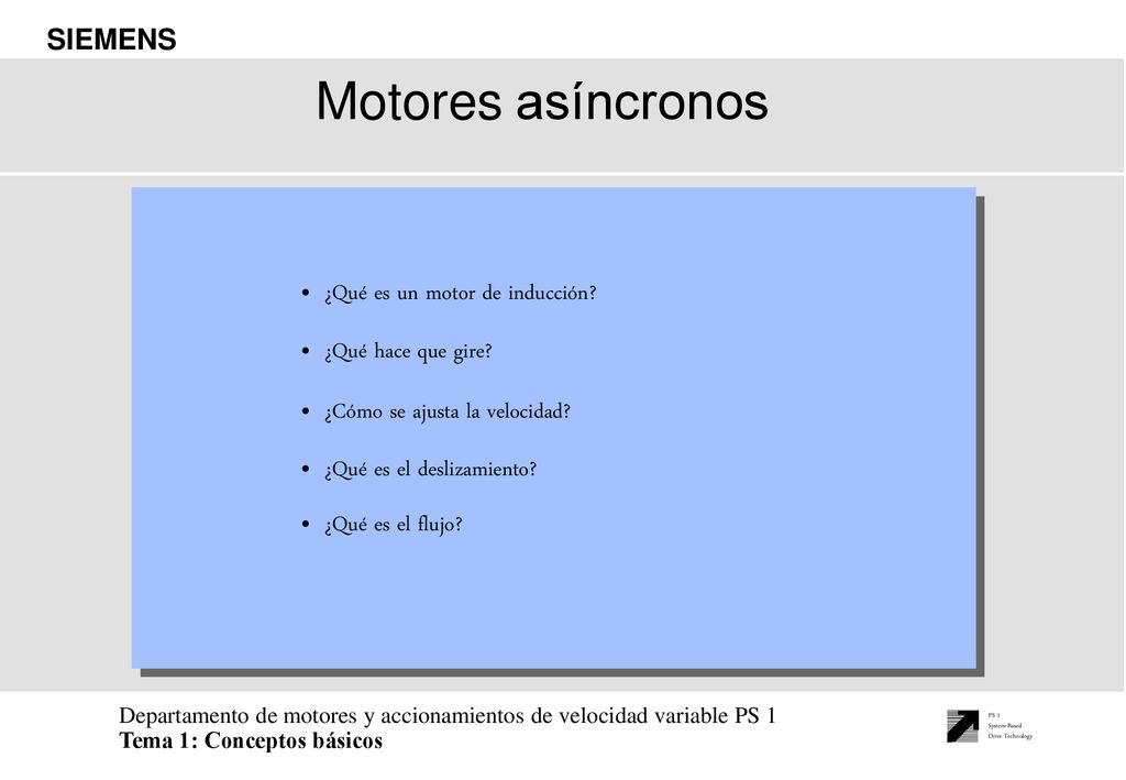 Motores asíncronos ¿Qué es un motor de inducción ¿Qué hace que gire