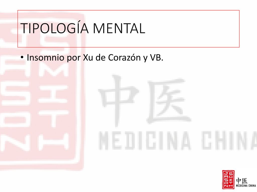 TIPOLOGÍA MENTAL Insomnio por Xu de Corazón y VB.