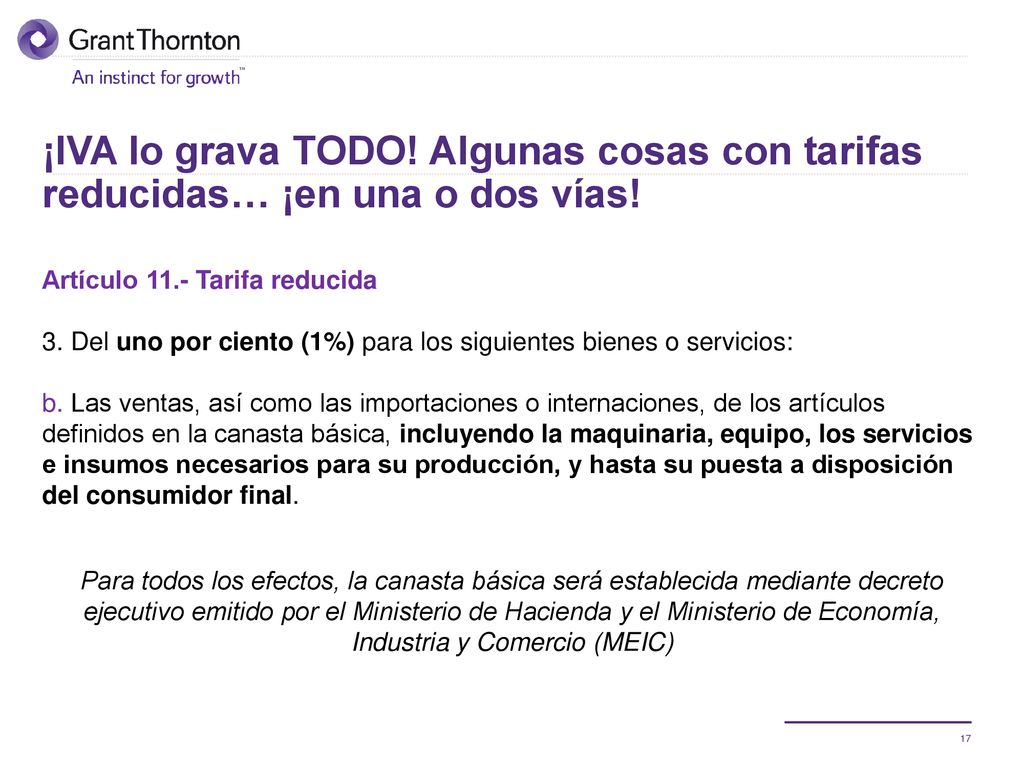 ¡IVA lo grava TODO! Algunas cosas con tarifas reducidas… ¡en una o dos vías!