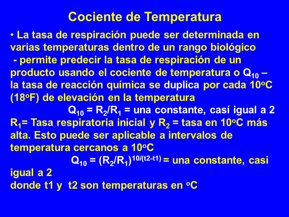 Cociente de Temperatura