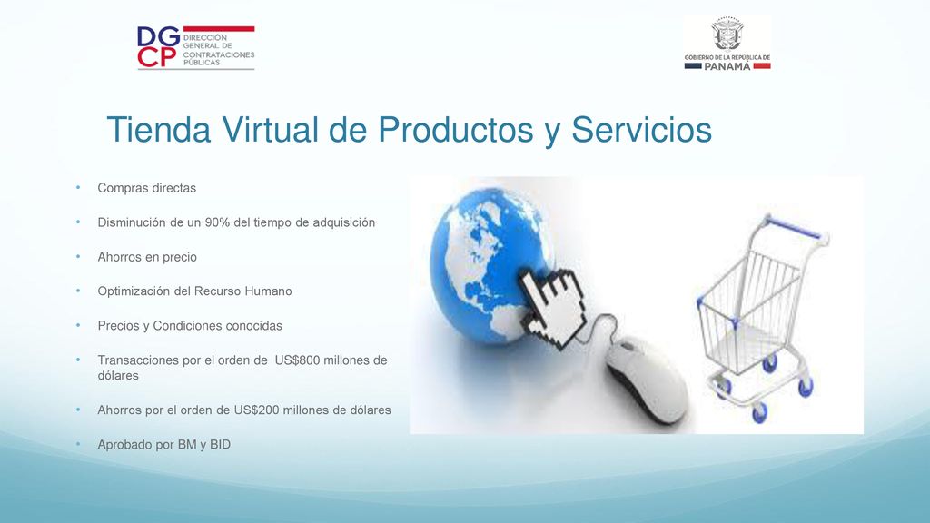 Tienda Virtual de Productos y Servicios