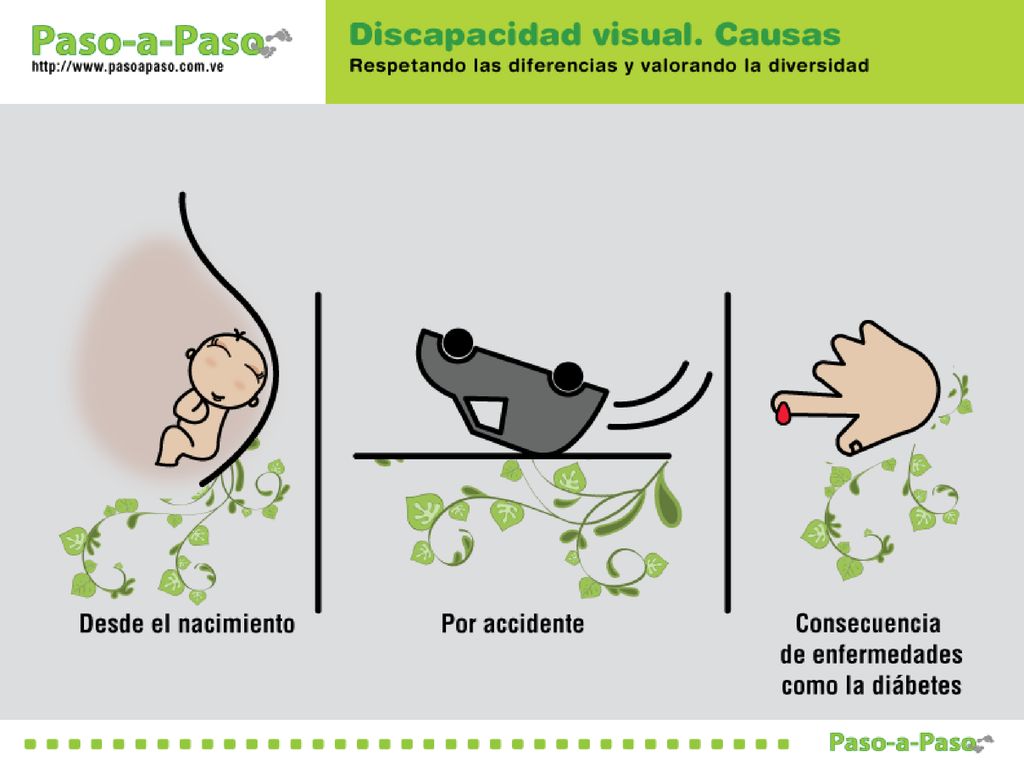OBJETIVO: Abordar algunas de las causas de la Discapacidad Visual