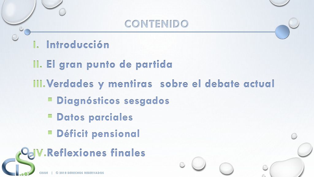 El gran punto de partida Verdades y mentiras sobre el debate actual