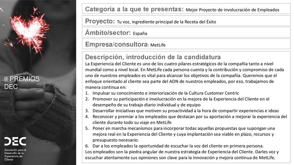 Proyecto: Tu voz, ingrediente principal de la Receta del Éxito