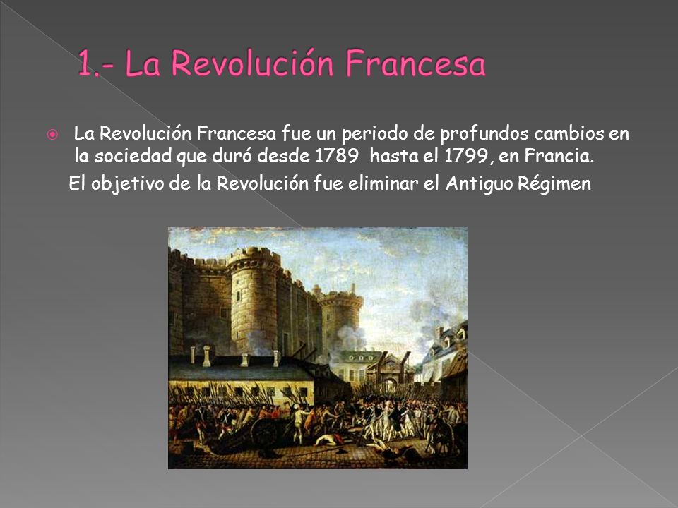 1.- La Revolución Francesa