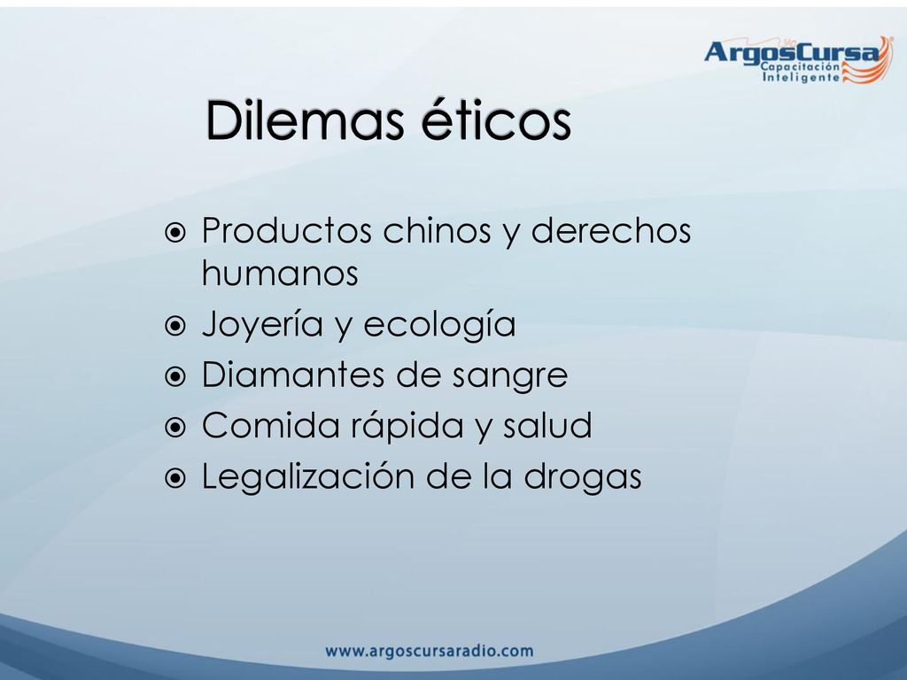 Dilemas éticos Productos chinos y derechos humanos Joyería y ecología