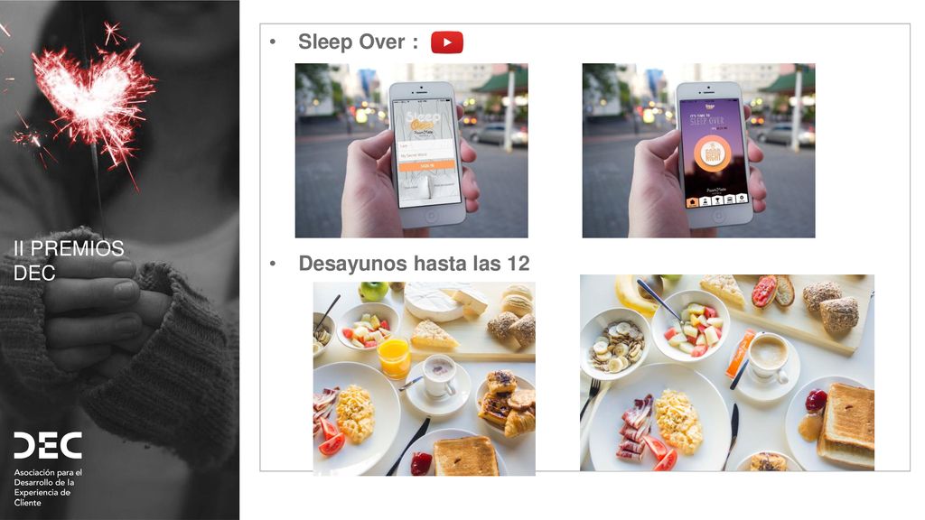II PREMIOS DEC Sleep Over : Desayunos hasta las 12