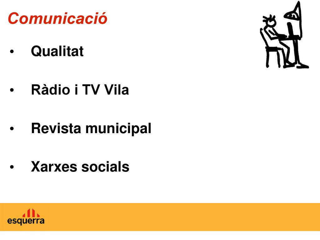 Comunicació Qualitat Ràdio i TV Vila Revista municipal Xarxes socials