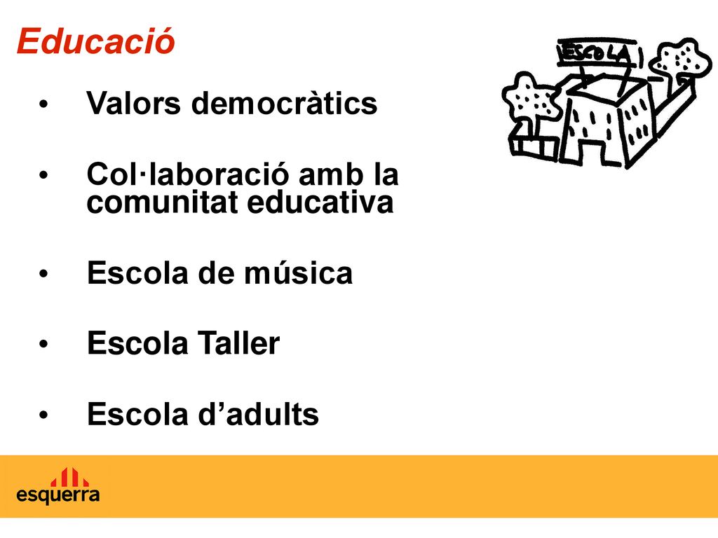 Educació Valors democràtics Col·laboració amb la comunitat educativa