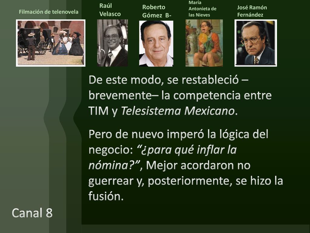 Raúl Velasco Roberto Gómez B- María Antonieta de las Nieves. José Ramón Fernández. Filmación de telenovela.