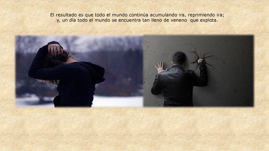 y, un día todo el mundo se encuentra tan lleno de veneno que explota.