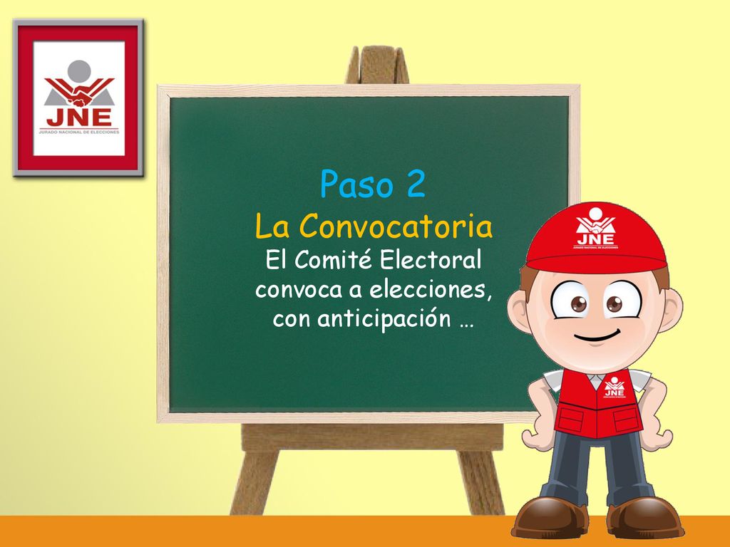 El Comité Electoral convoca a elecciones, con anticipación …