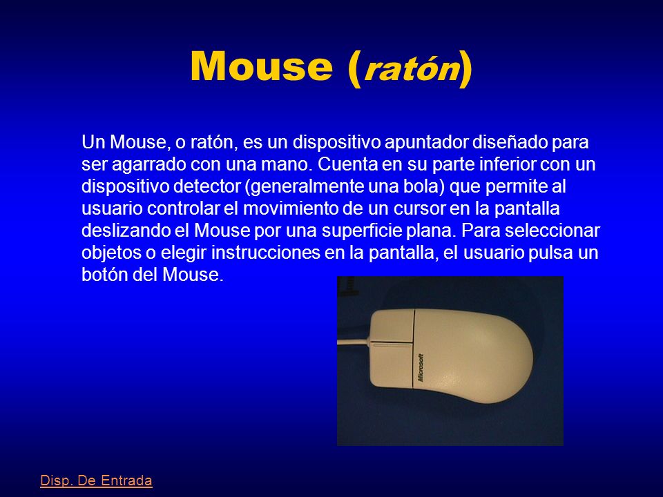 Mouse (ratón)