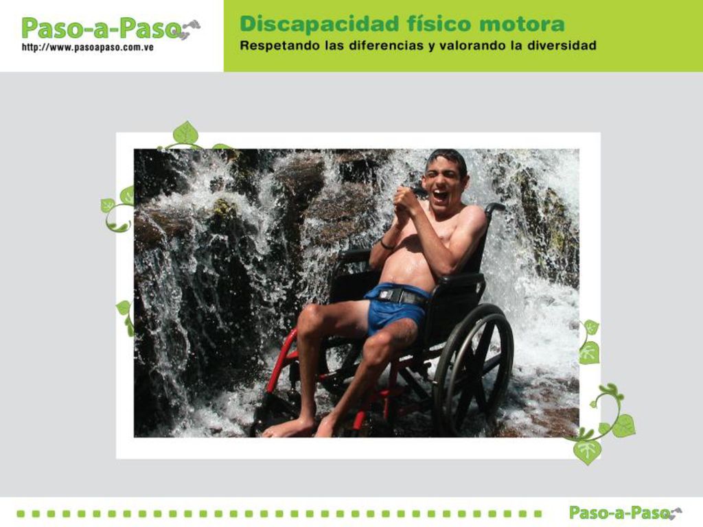 - O como Enrique… disfrutando aquí en un salto de agua en la Gran Sabana