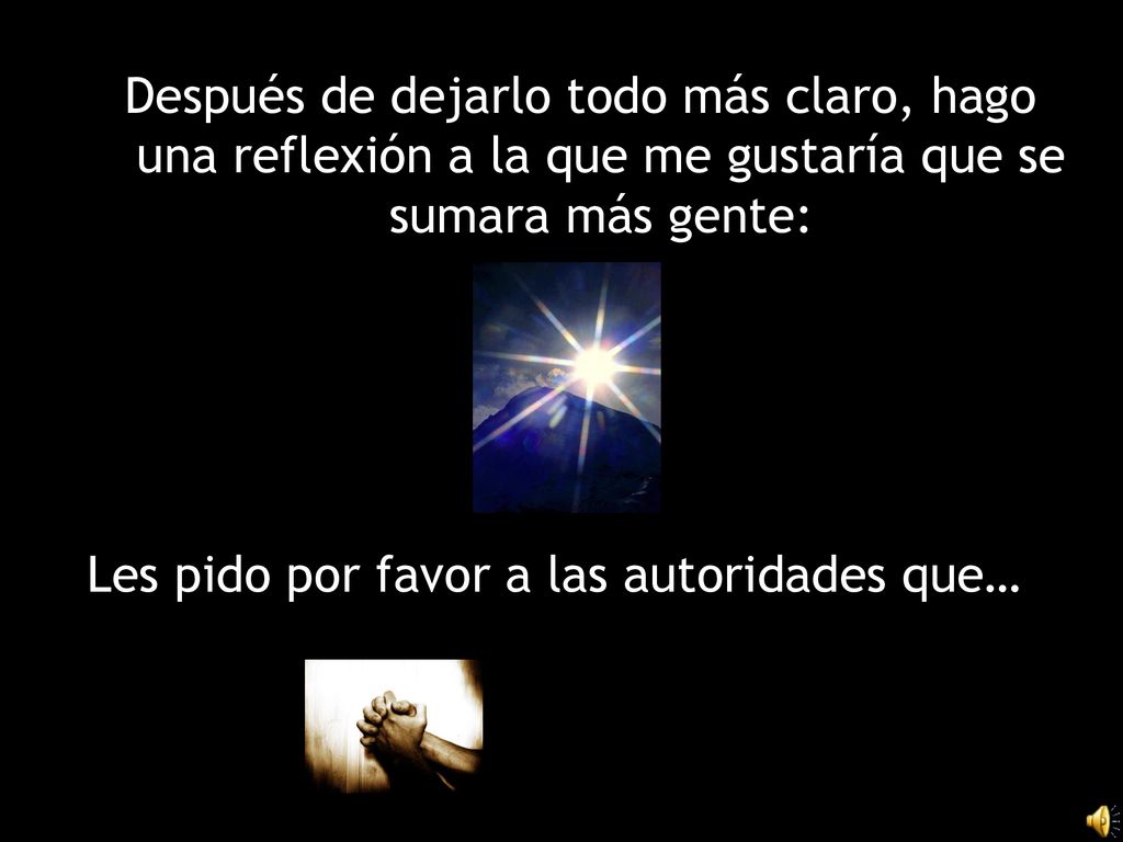 Después de dejarlo todo más claro, hago una reflexión a la que me gustaría que se sumara más gente: