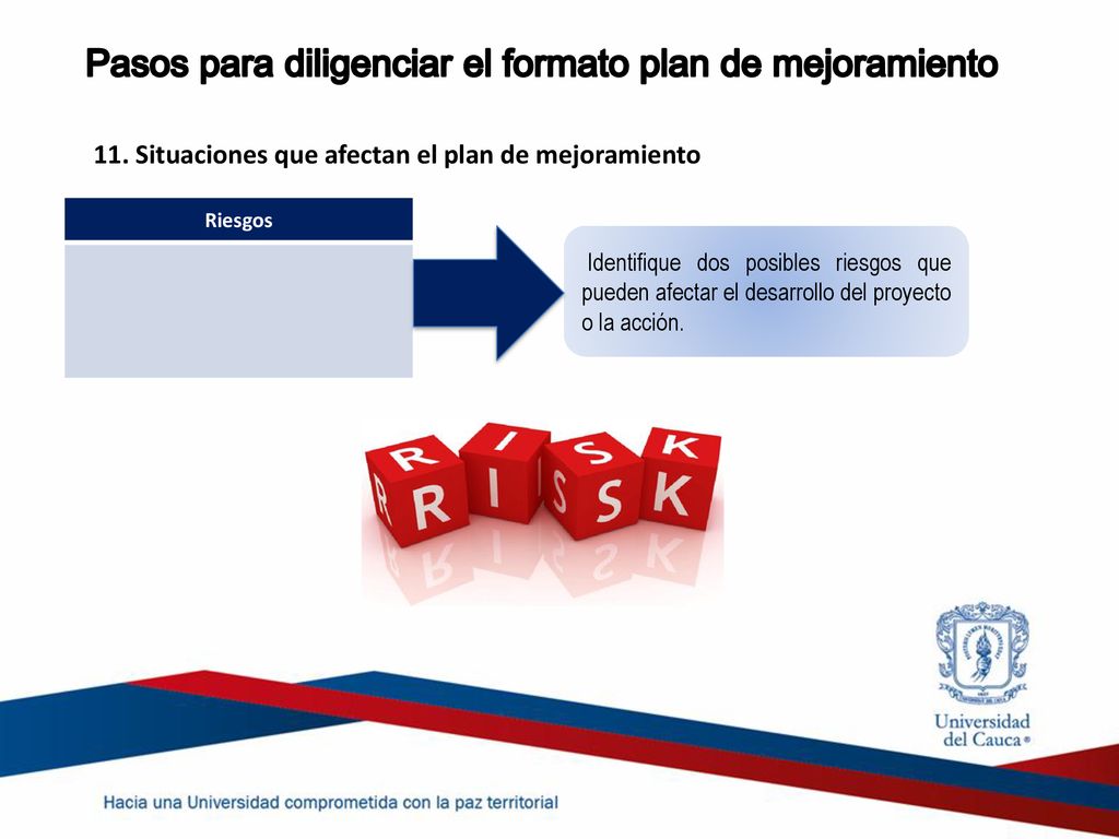 Pasos para diligenciar el formato plan de mejoramiento