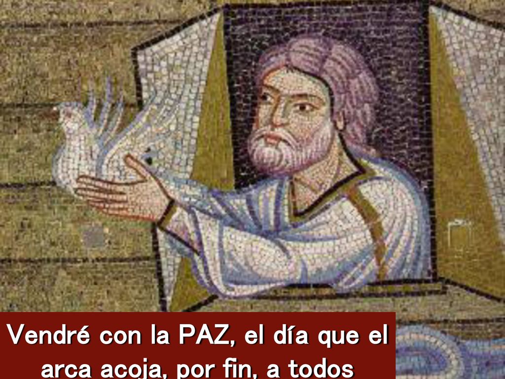 Vendré con la PAZ, el día que el arca acoja, por fin, a todos