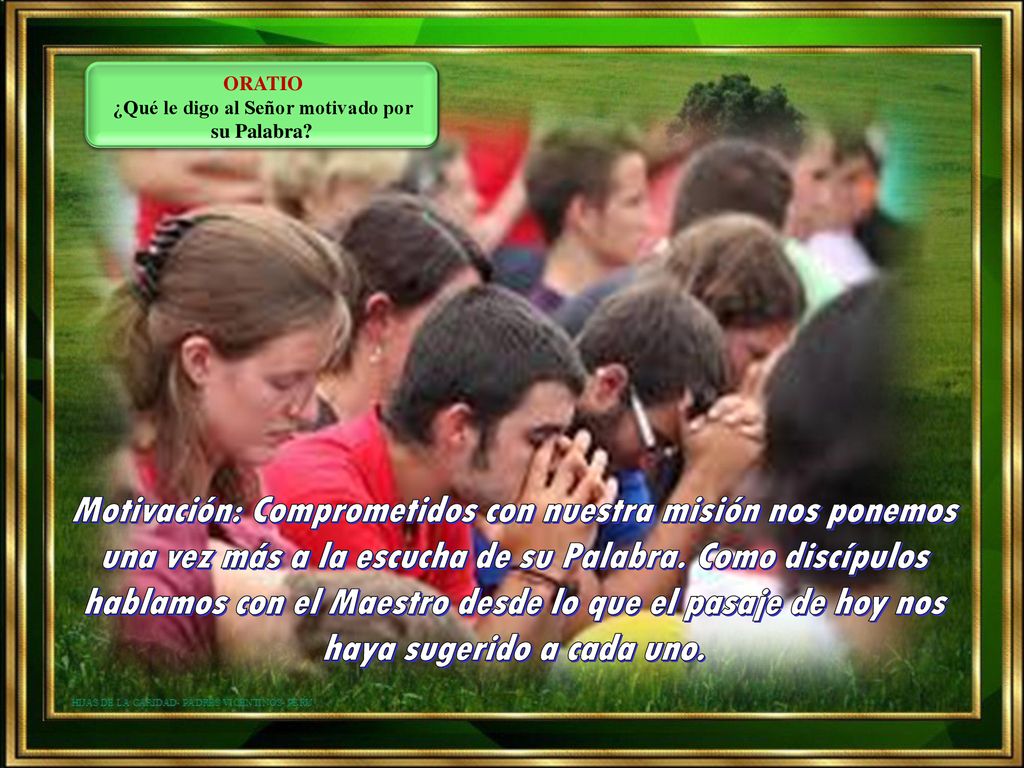 ¿Qué le digo al Señor motivado por su Palabra