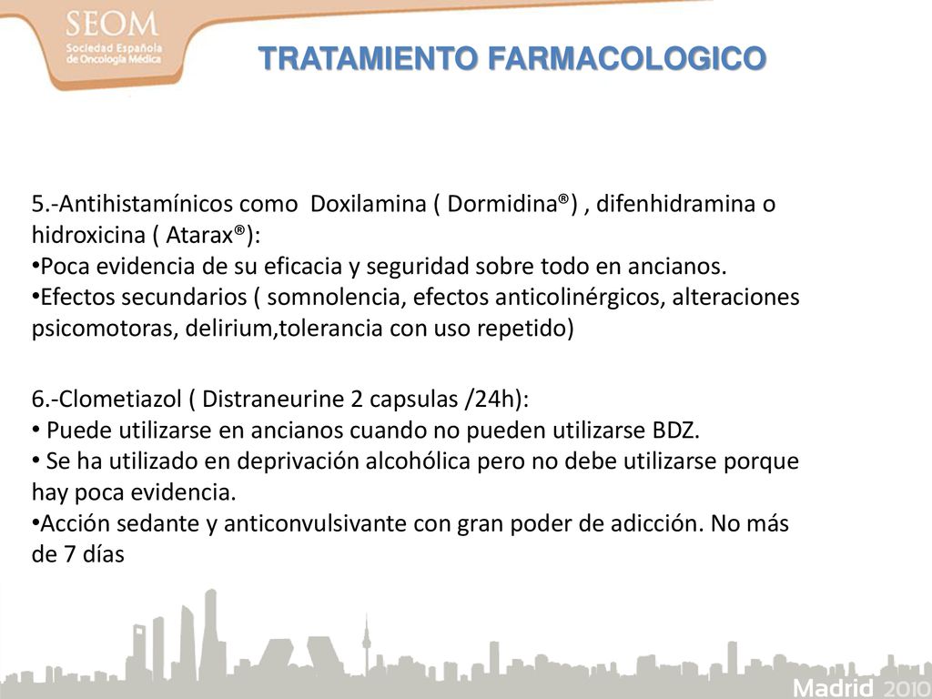 Poca evidencia de su eficacia y seguridad sobre todo en ancianos.