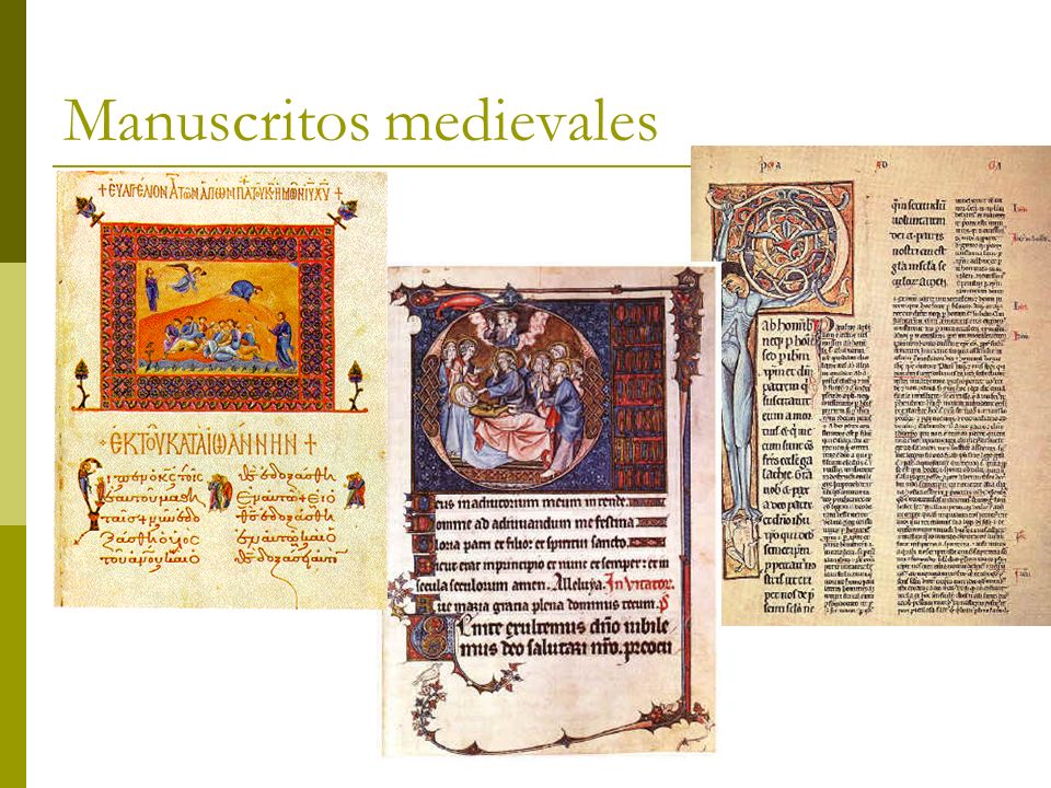 Manuscritos medievales