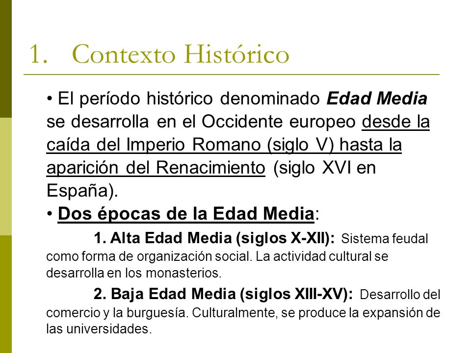 Literatura Española Edad Media S. X-XV Renacimiento S. XVI Barroco - ppt  video online descargar