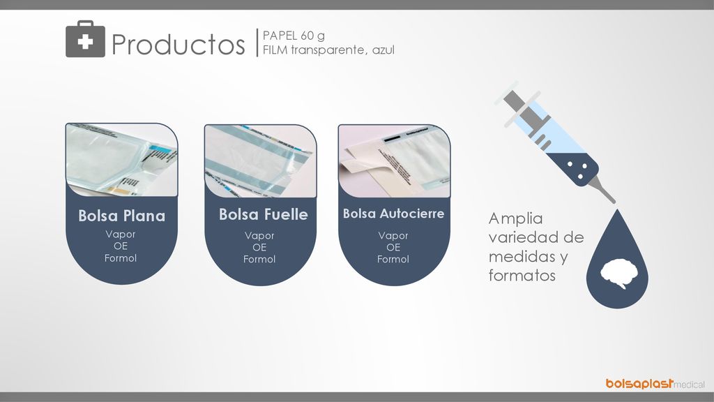 Productos Bolsa Plana Bolsa Fuelle