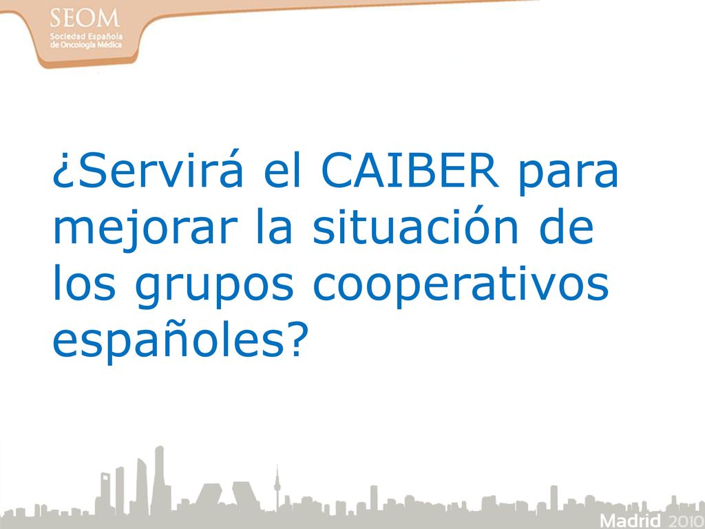 ¿Servirá el CAIBER para mejorar la situación de los grupos cooperativos españoles