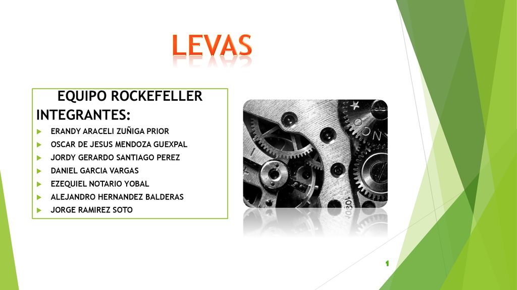 Levas EQUIPO ROCKEFELLER INTEGRANTES: ERANDY ARACELI ZUÑIGA PRIOR