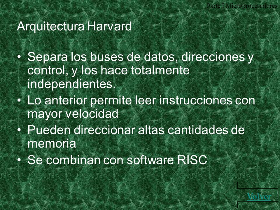 Lo anterior permite leer instrucciones con mayor velocidad