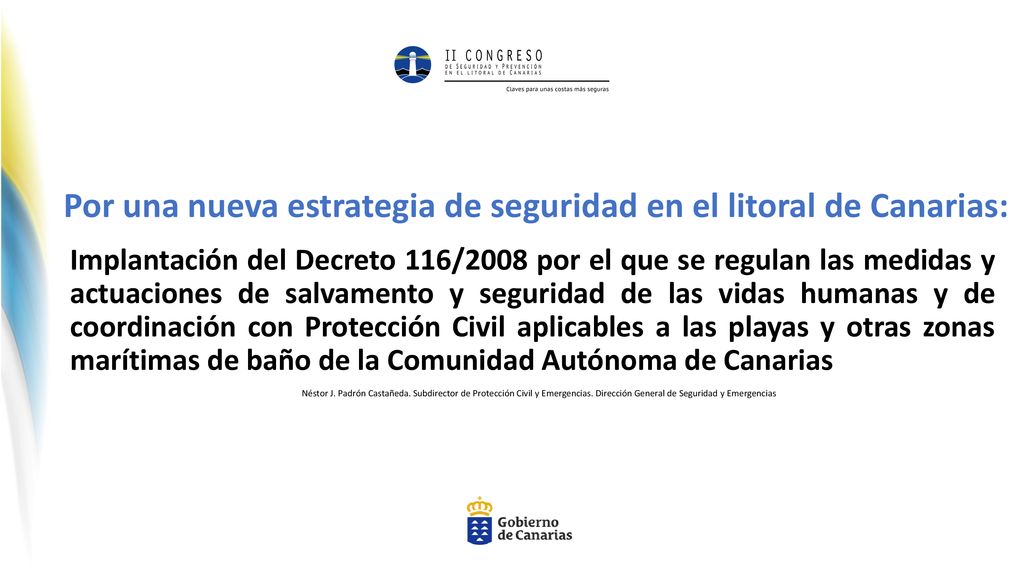 Por una nueva estrategia de seguridad en el litoral de Canarias: