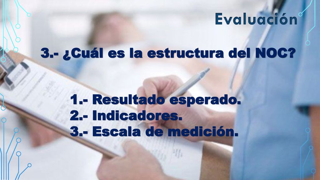 Evaluación 3.- ¿Cuál es la estructura del NOC 1.- Resultado esperado.