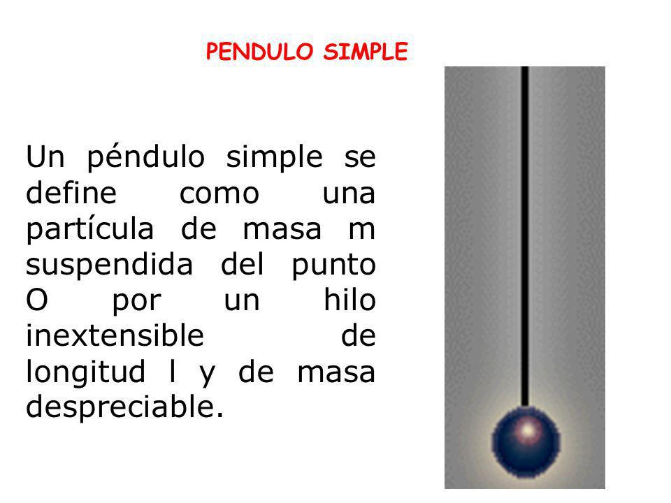 PENDULO SIMPLE