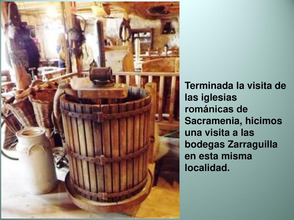 Terminada la visita de las iglesias románicas de Sacramenia, hicimos una visita a las bodegas Zarraguilla en esta misma localidad.