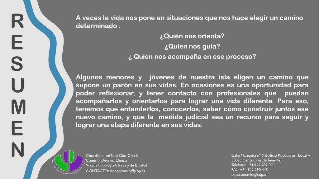 A veces la vida nos pone en situaciones que nos hace elegir un camino determinado .