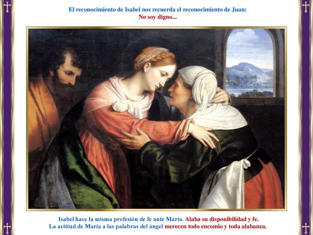 El reconocimiento de Isabel nos recuerda el reconocimiento de Juan: