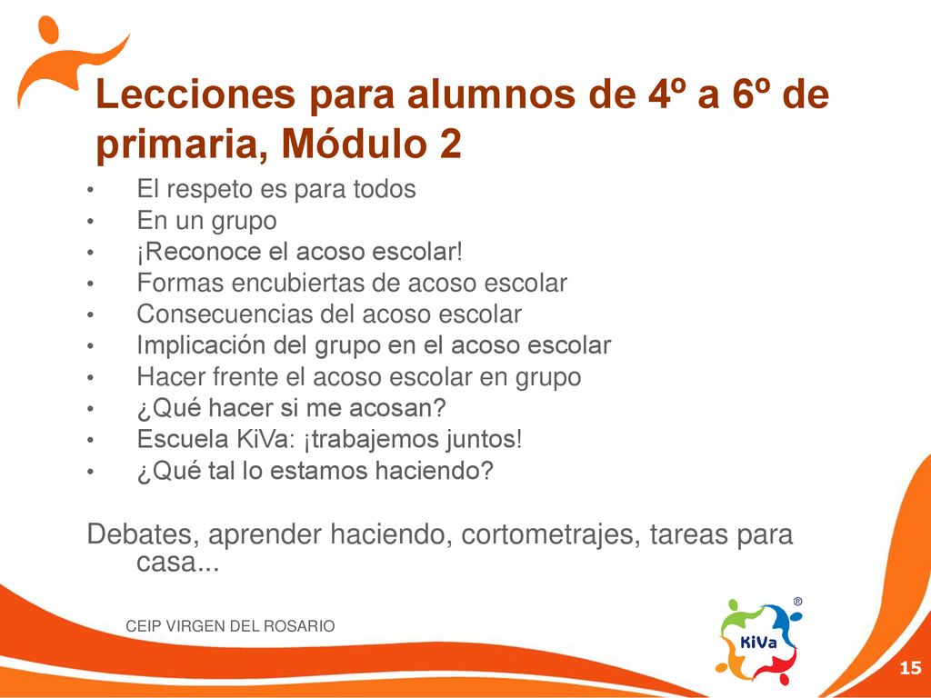 Lecciones para alumnos de 4º a 6º de primaria, Módulo 2